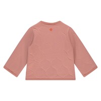 Babyface girls cardigan reversible rouge