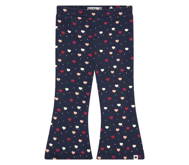 Babyface girls flared pants Indigo