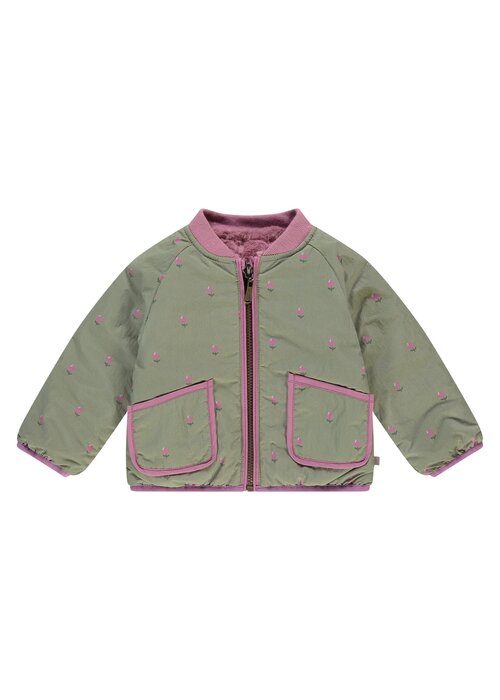 Babyface Babyface girls jacket reversible lilac