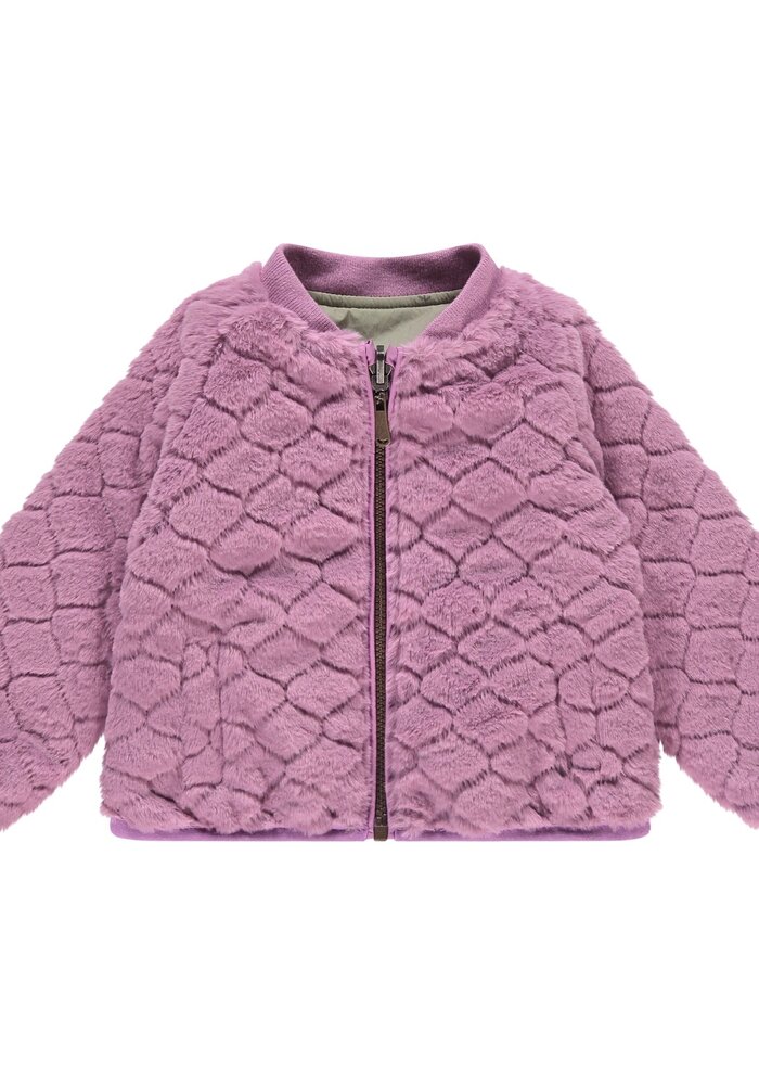 Babyface girls jacket reversible lilac