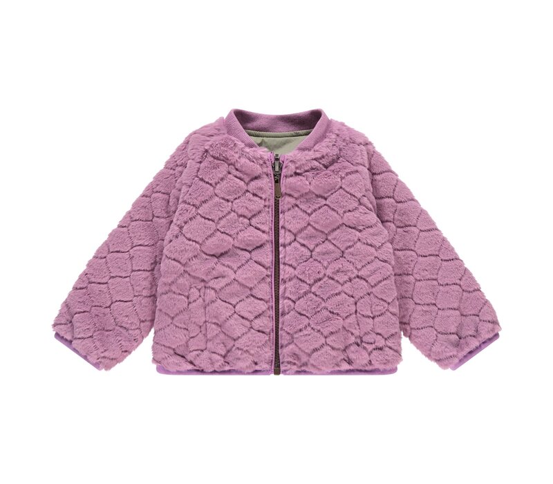 Babyface girls jacket reversible lilac