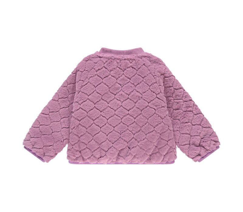 Babyface girls jacket reversible lilac