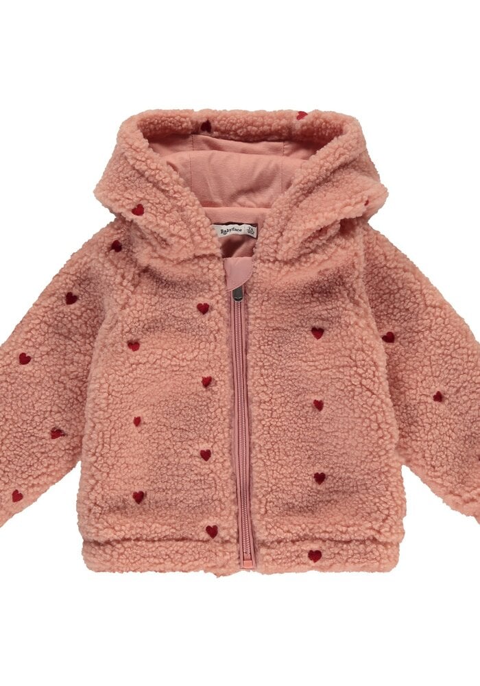 Babyface girls jacket Salmon