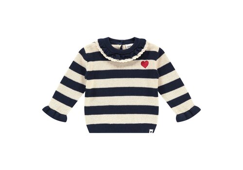 Babyface Babyface girls pullover Indigo Babyface Babyface girls pullover Indigo