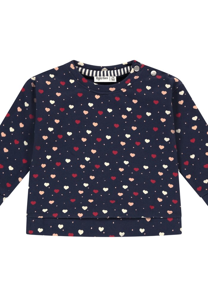Babyface girls sweatshirt Indigo
