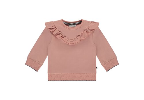 Babyface Babyface girls sweatshirt Salmon