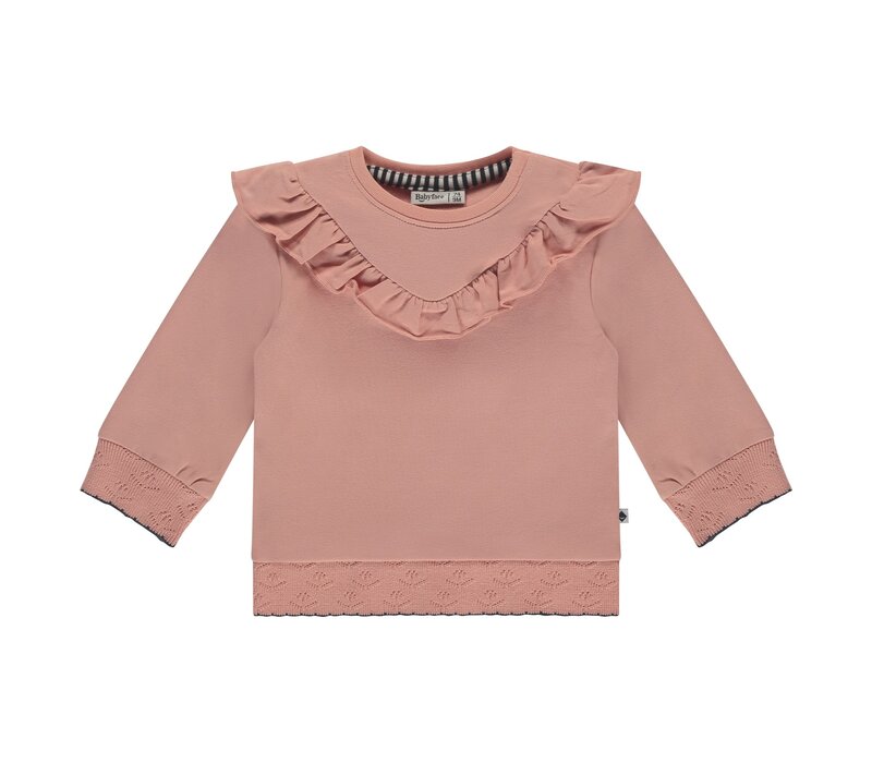 Babyface girls sweatshirt Salmon