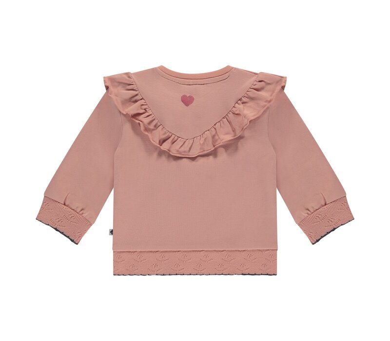 Babyface girls sweatshirt Salmon