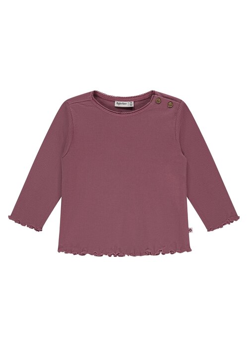 Babyface Babyface girls t-shirt long sleeve burgundy