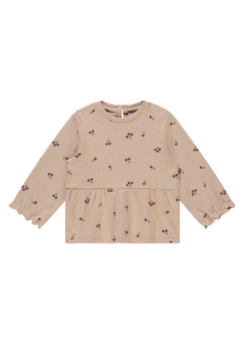 Babyface Babyface girls t-shirt long sleeve nude