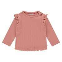 Babyface girls t-shirt long sleeve rouge