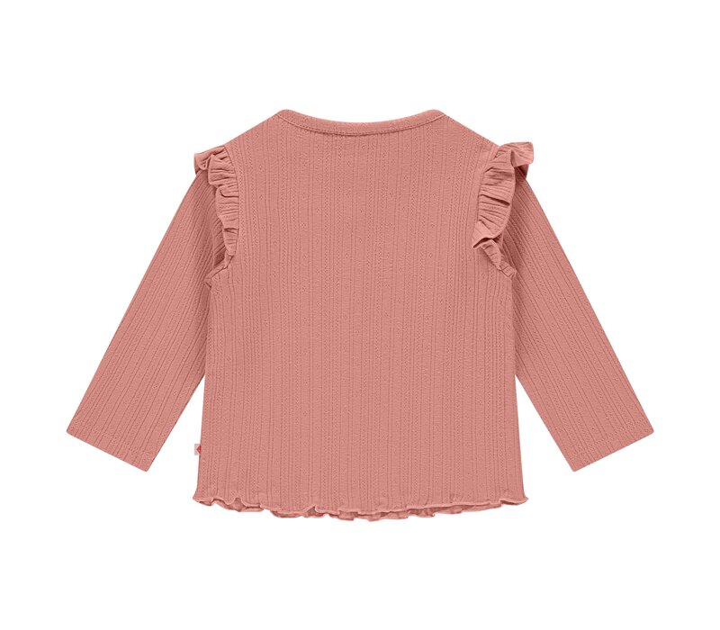 Babyface girls t-shirt long sleeve rouge