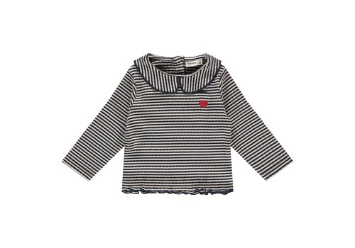 Babyface Babyface girls t-shirt longsleeve Indigo