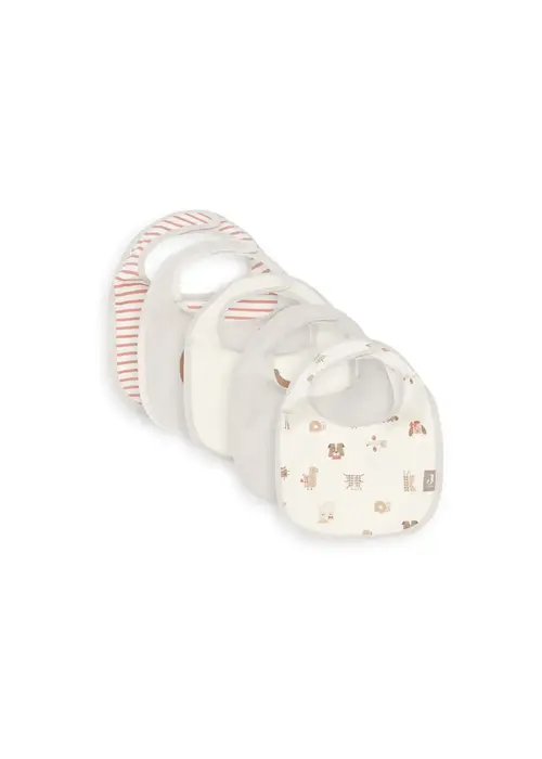 Jollein Jollein Slab Jersey Waterproof - Animal Friends - 5 Stuks