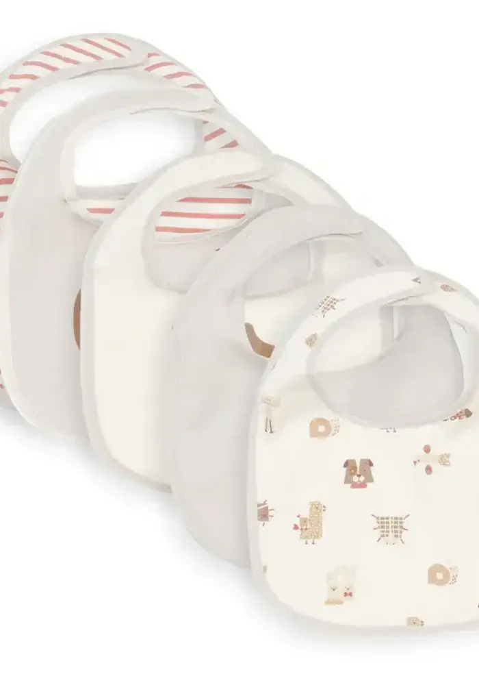 Jollein Slab Jersey Waterproof - Animal Friends - 5 Stuks