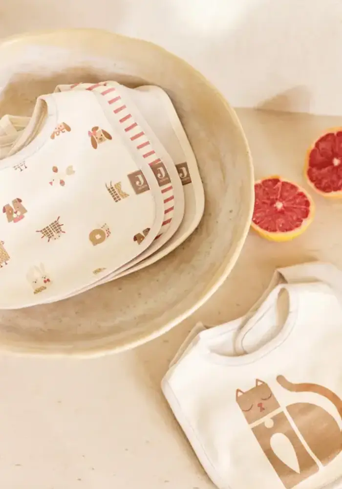 Jollein Slab Jersey Waterproof - Animal Friends - 5 Stuks