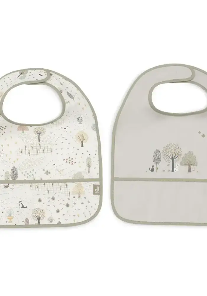 Jollein Slab Waterproof - Tiny Park - 2 Stuks