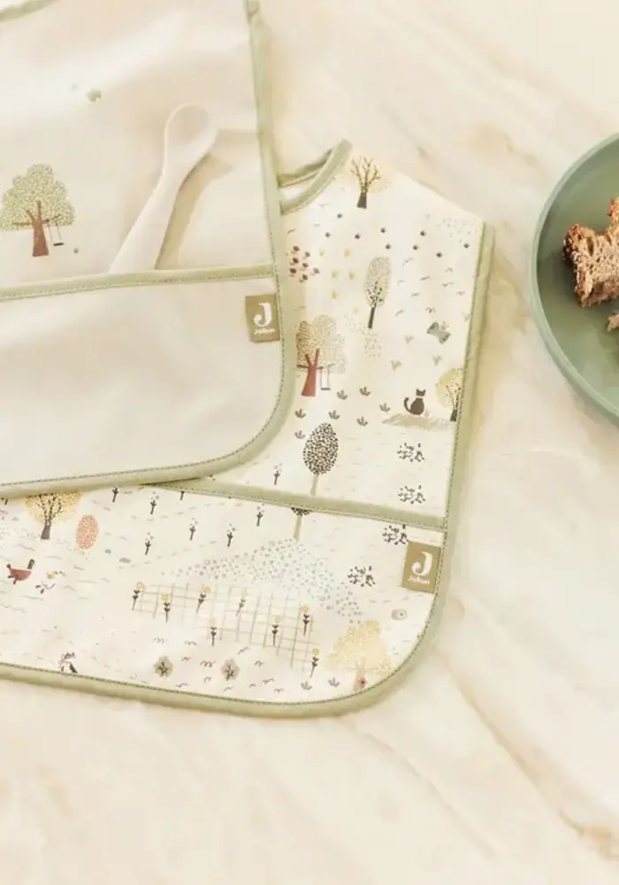 Jollein Slab Waterproof - Tiny Park - 2 Stuks