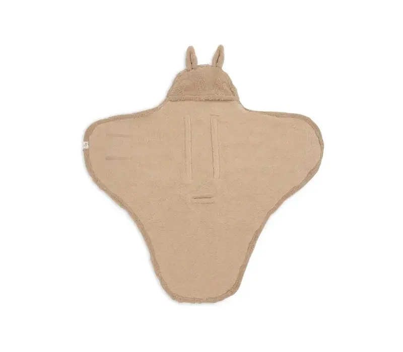 Jollein Wikkeldeken Miffy Jacquard Teddy - Biscuit