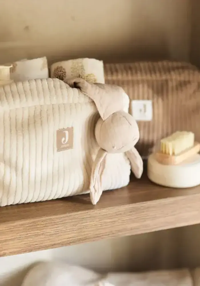 Jollein Etui Cloudy Rib - Oatmeal