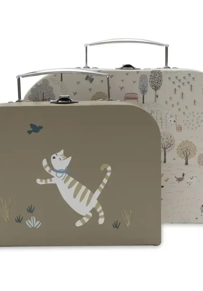 Jollein Speelkoffertje - Tiny Park - 2 Stuks