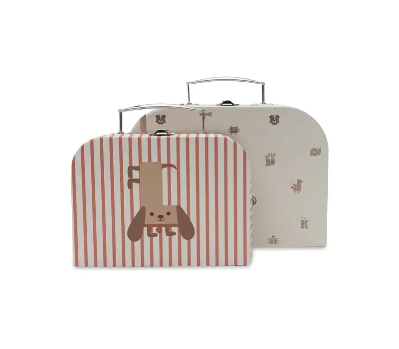 Jollein Speelkoffertje - Animal Friends - 2 Stuks