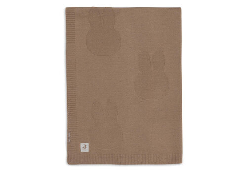 Jollein Jollein Deken Wieg 75x100cm Miffy - Biscuit