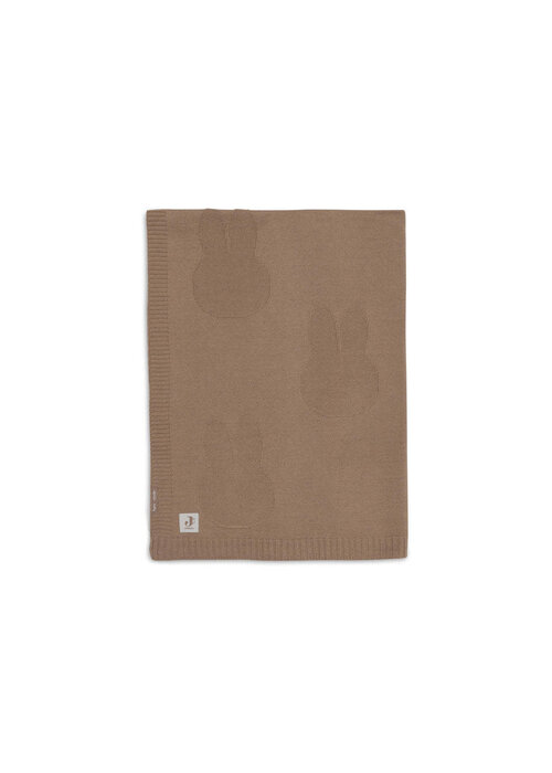 Jollein Jollein Deken Wieg 75x100cm Miffy - Biscuit