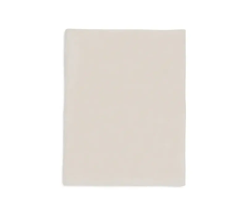 Jollein Deken Wieg 75x100cm Basic Knit - Oatmeal/Velvet