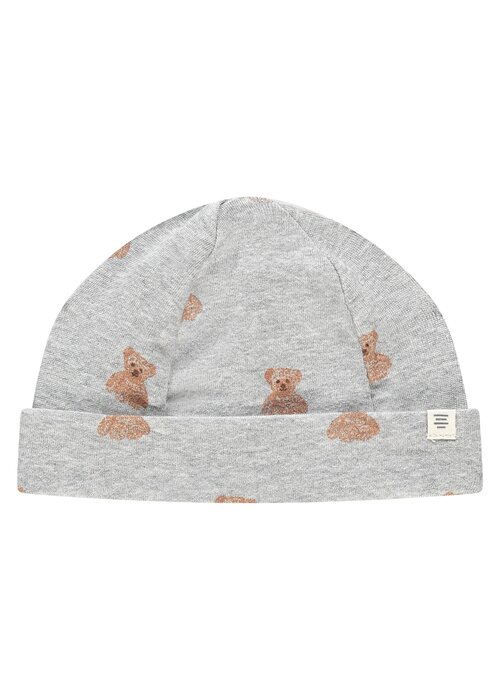A TINY STORY A TINY STORY baby hat light grey melange