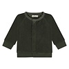 A TINY STORY baby cardigan Basil