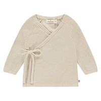 A TINY STORY baby cardigan snow