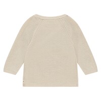 A TINY STORY baby cardigan snow