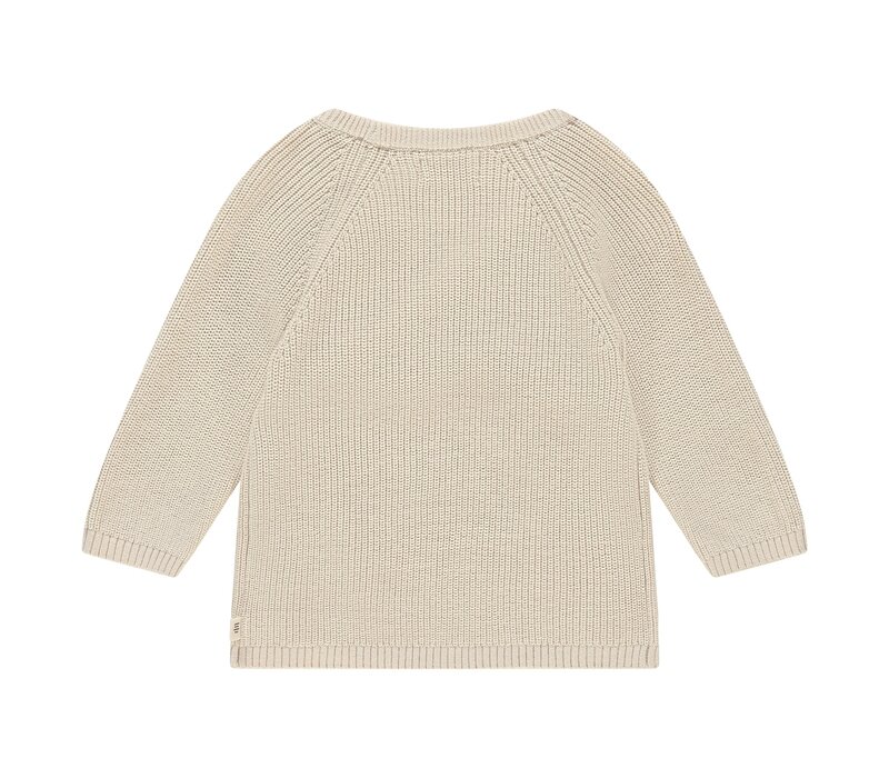 A TINY STORY baby cardigan snow