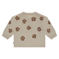 A TINY STORY baby cardigan Snow