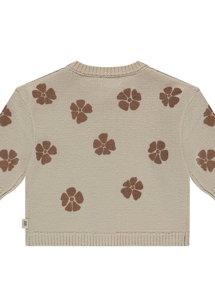 A TINY STORY baby cardigan Snow