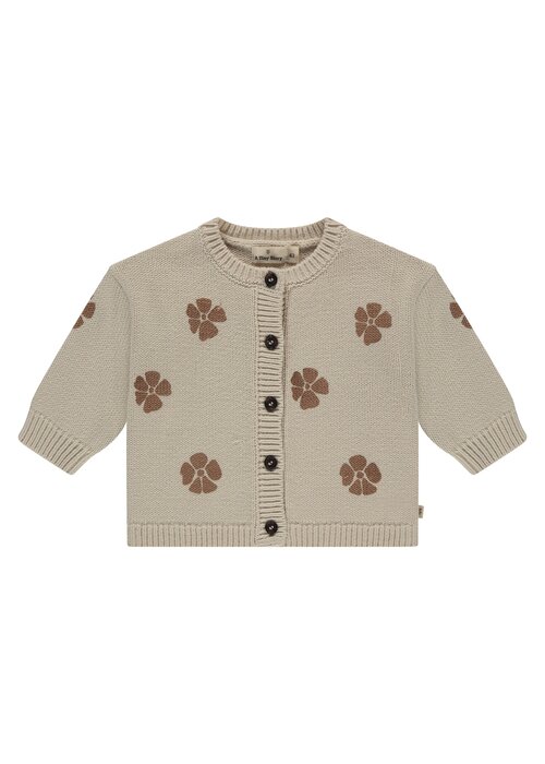 A TINY STORY A TINY STORY baby cardigan Snow