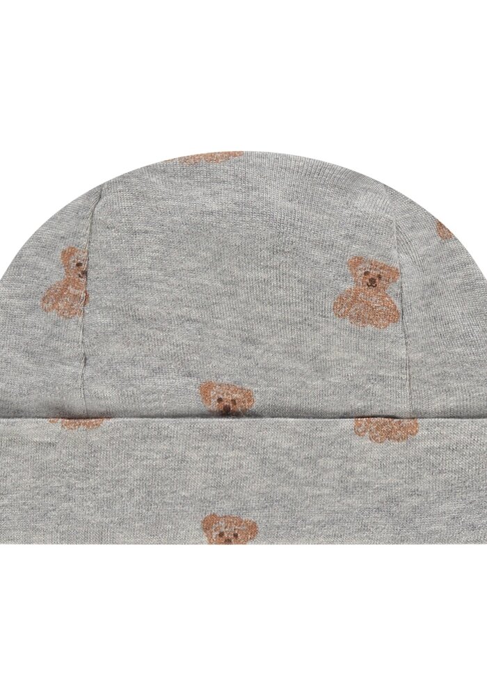 A TINY STORY baby hat light grey melange