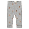 A TINY STORY A TINY STORY baby pants light grey melange