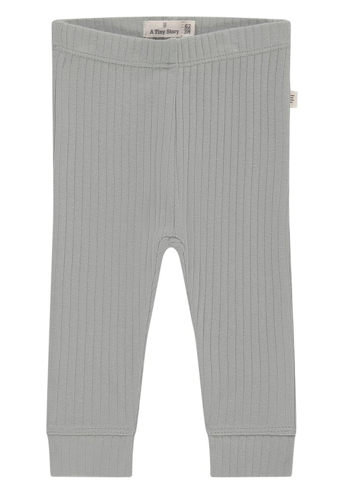 A TINY STORY baby pants steel