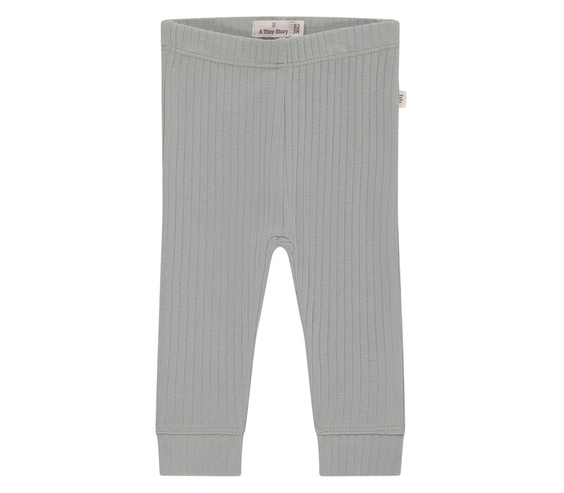 A TINY STORY baby pants steel