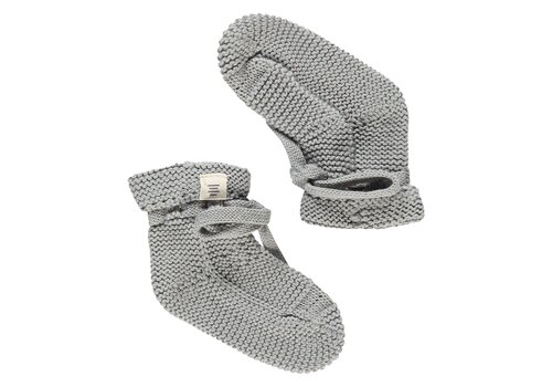 A TINY STORY A TINY STORY baby slippers steel