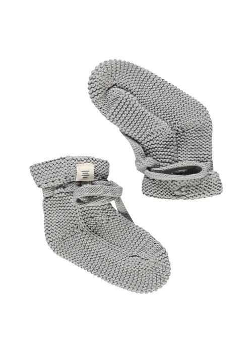 A TINY STORY A TINY STORY baby slippers steel