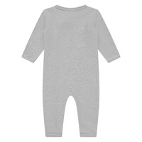 A TINY STORY baby suit long sleeve light grey melange
