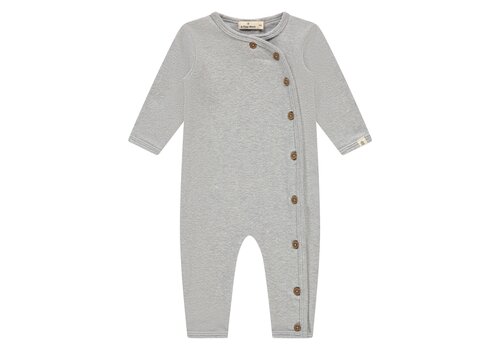 A TINY STORY A TINY STORY baby suit long sleeve light grey melange