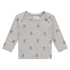 A TINY STORY A TINY STORY baby t-shirt long sleeve light grey melange