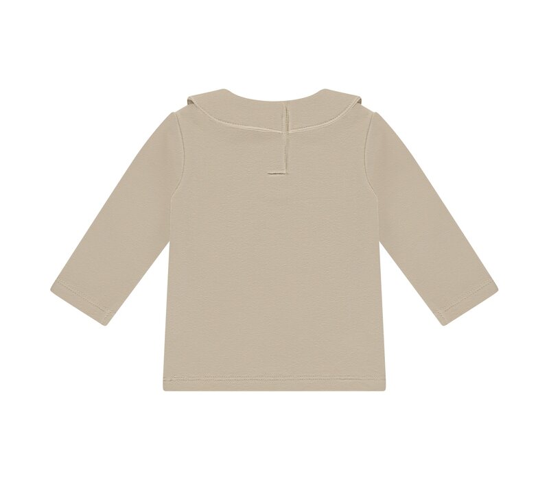 A TINY STORY baby t-shirt long sleeve Snow 1