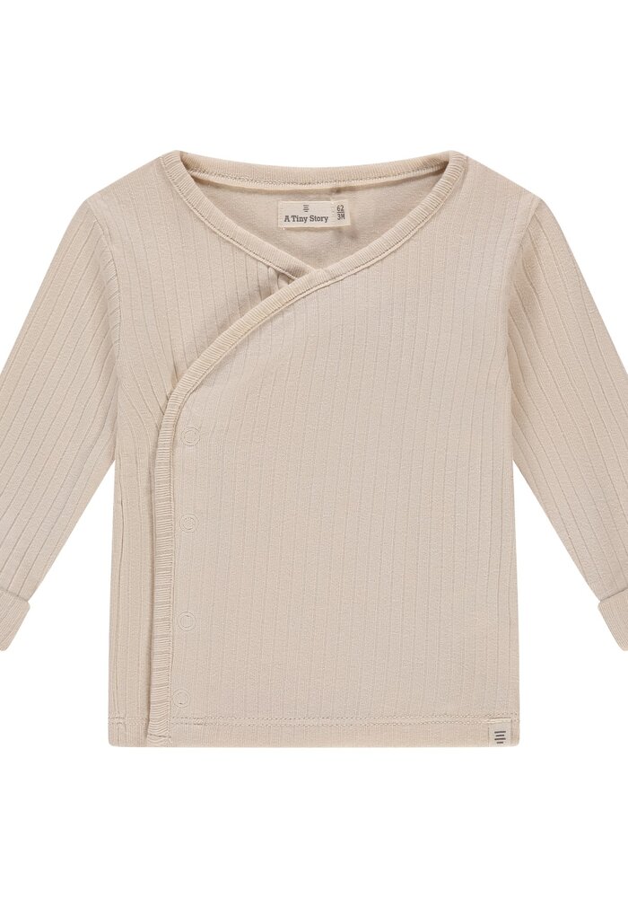 A TINY STORY baby t-shirt long sleeve snow 2