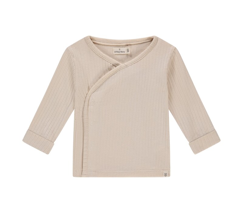 A TINY STORY baby t-shirt long sleeve snow 2