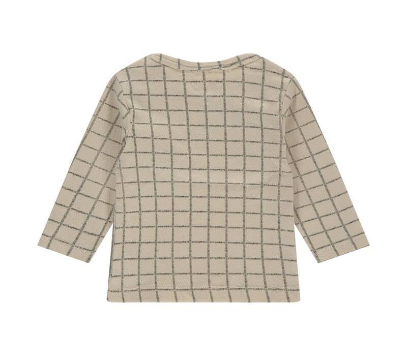 A TINY STORY baby t-shirt long sleeve Snow